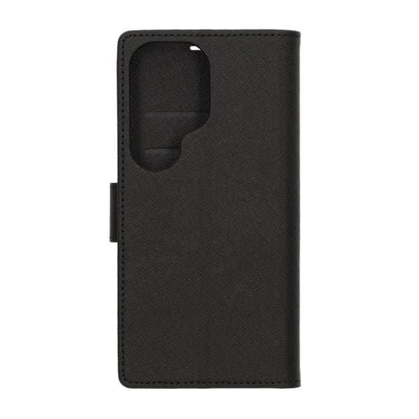 Flip Stand Leather Wallet Case For Samsung S26 Ultra Black Svart