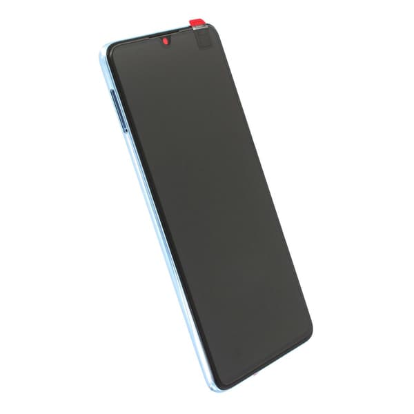 Huawei P30 (New Version) Skärm med LCD Display och Batteri Or... Blå