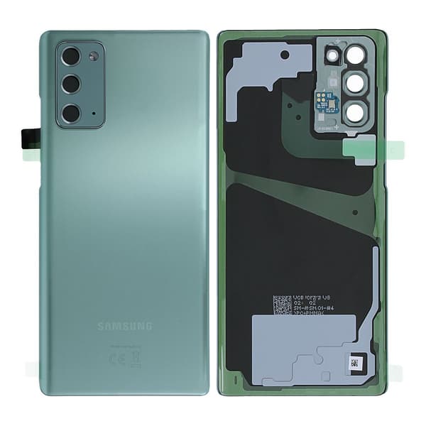 Samsung Galaxy Note 20 4G Baksida Original - Grön Grön