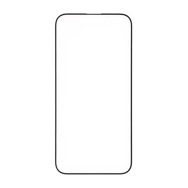iPhone 14 Pro Max High aluminum screen printing full screen tempered film(Bulk) Svart