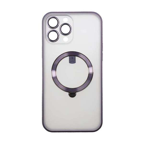 iPhone 13 Pro Max Case with MagSafe Stand Rvelon - Purple Lila