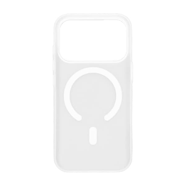 Mobilskal med kameraskydd för iPhone 17 Pro Max - Frostat Vit Vit