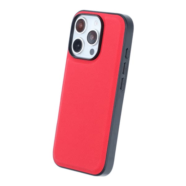 iPhone 16 Pro Wallet Case Magnet Rvelon - Red Röd