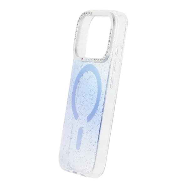 Glitter Diamond Magnetic Case - iPhone 17 Pro Max Blue Glitter