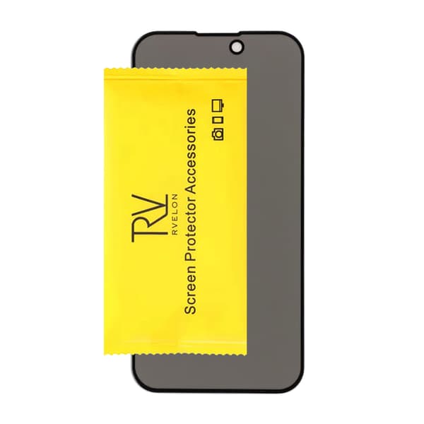 Screen Protector iPhone 14 Pro Privacy - 3D Tempered Glass - bulk Transparent
