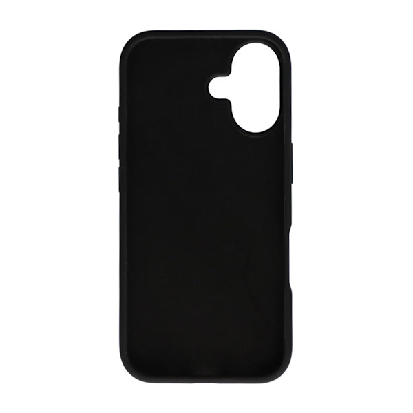 iPhone 16 Mobilskal Silikon - Svart Svart