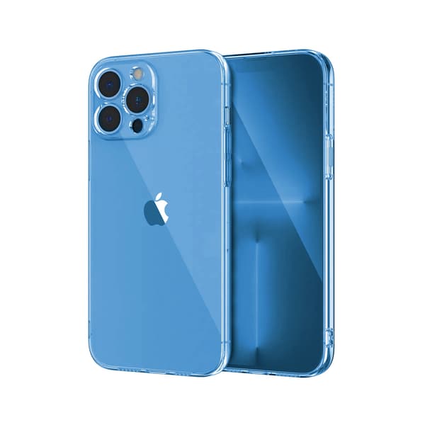 iPhone 14 Pro Max Mobile Case Ultrathin TPU - Blue Blå