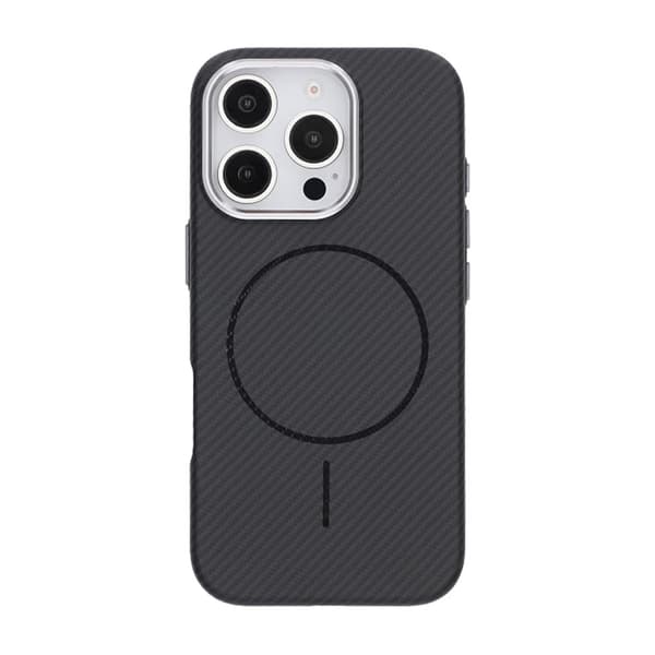 iPhone 16 Pro Carbon Case - Black Svart
