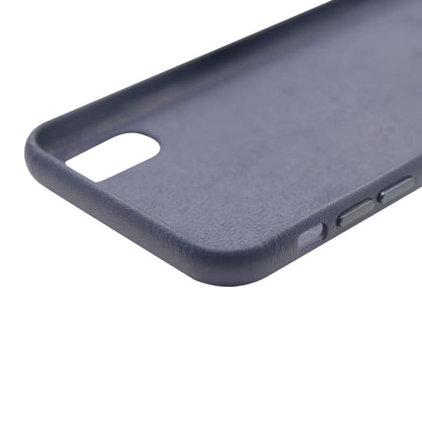 iPhone X/XS Läderfodral - Blå Blå