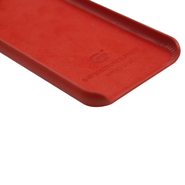 Leather case for iPhone X and XS - Red Röd
