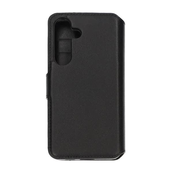 Samsung Galaxy S24 Wallet Case Leather Rvelon - Black Svart