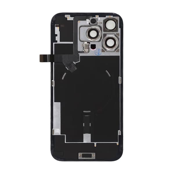 iPhone 16 Pro Max Baksida Glas - Svart Svart