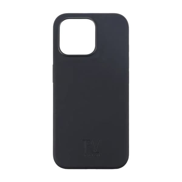 iPhone 15 Pro Silicone Case Rvelon - Black Svart