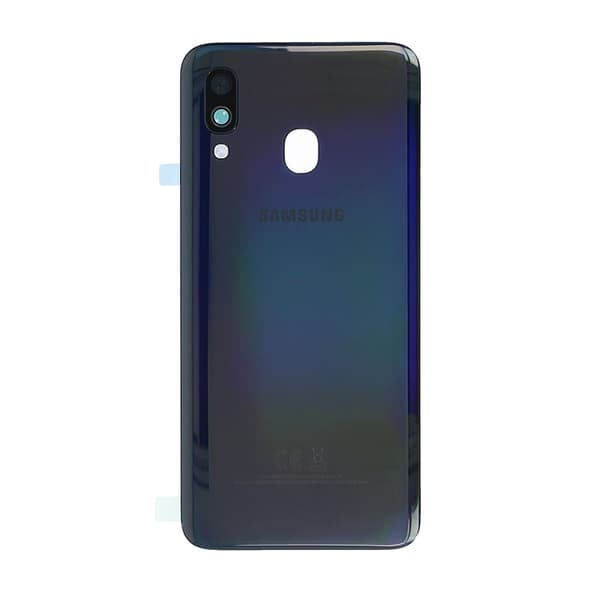Samsung Galaxy A40 (SM-A405F) Baksida Original - Svart Svart
