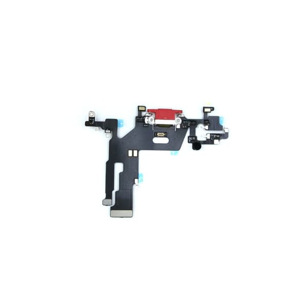 iPhone 11 Laddkontakt Flexkabel - Röd Röd