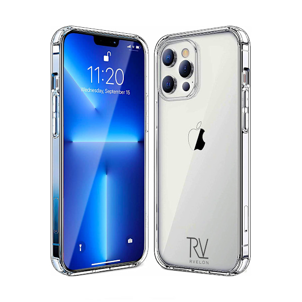 iPhone 14 Pro Shockproof Case Rvelon - Transparent Transparent