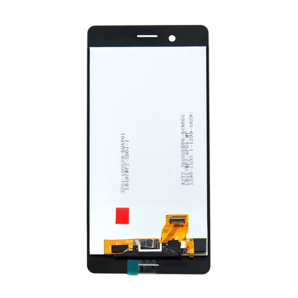 Sony Xperia X Skärm med LCD Display - Svart Svart