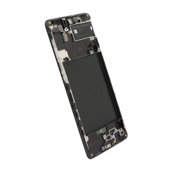 Samsung Galaxy A71 (SM-A715F) LCD Skärm med Display Original ... Svart
