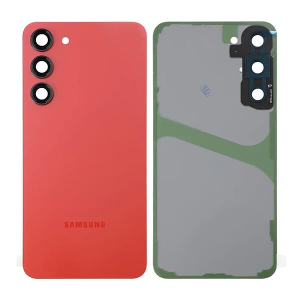 Samsung Galaxy S23 Plus Baksida - Röd Röd