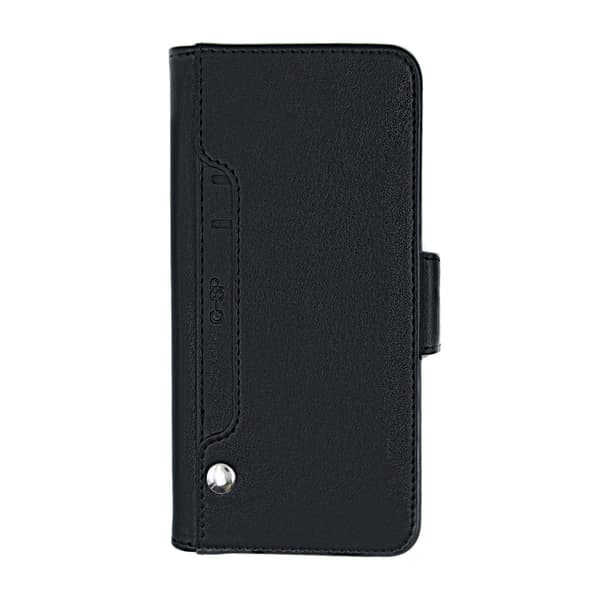 iPhone 11 Pro Max Plånboksfodral Stativ med extra Kortfack - Svart Svart