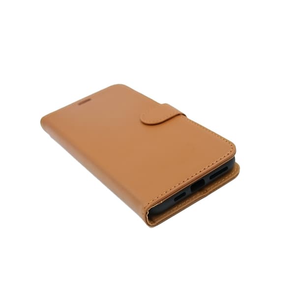 iPhone 11 Pro Max Wallet Case with Detachable Cover - Brown Brun