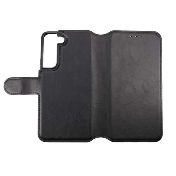 RV Magnetic Wallet Case - Galaxy S22 - Black Svart