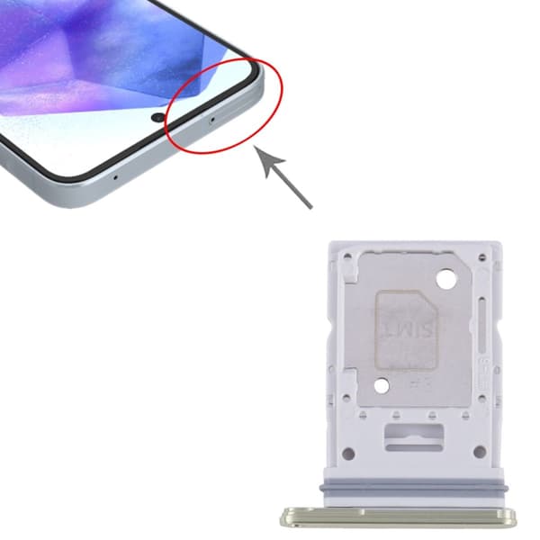 Samsung Galaxy A55 Simkortshållare - Gul Gul