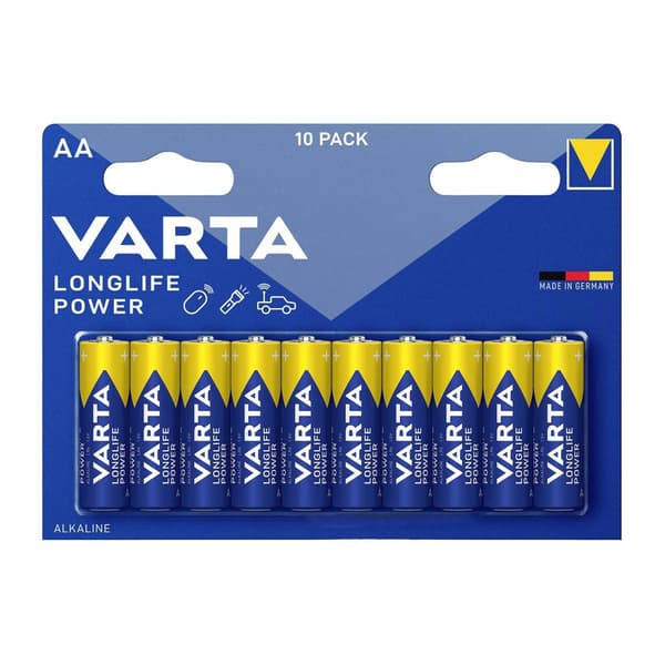 Varta Longlife AA Batteri 10-pack