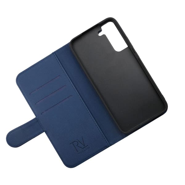Samsung Galaxy S22 Plus Wallet Case Magnet Rvelon - Blue Abyss Blue