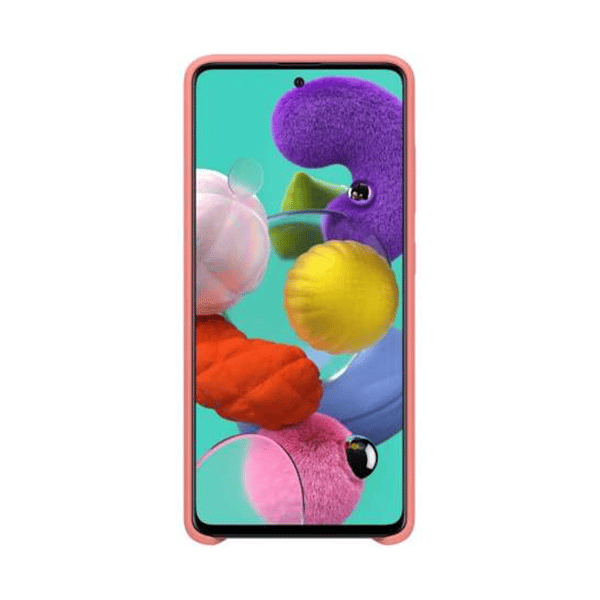 Samsung Galaxy A72 Silikonskal - Rosa Rosa
