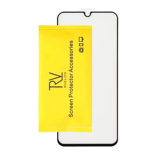 Screen Protector Samsung Galaxy A14 4G and 5G - 3D Tempered Glass - Black - bulk Svart
