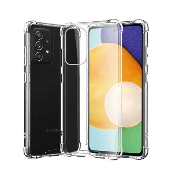 Shockproof Case Samsung Galaxy A52 - Transparent Transparent