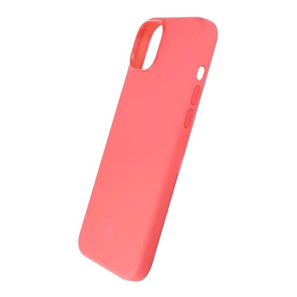 iPhone 15 Plus Silicone Case Rvelon MagSafe - Red Röd