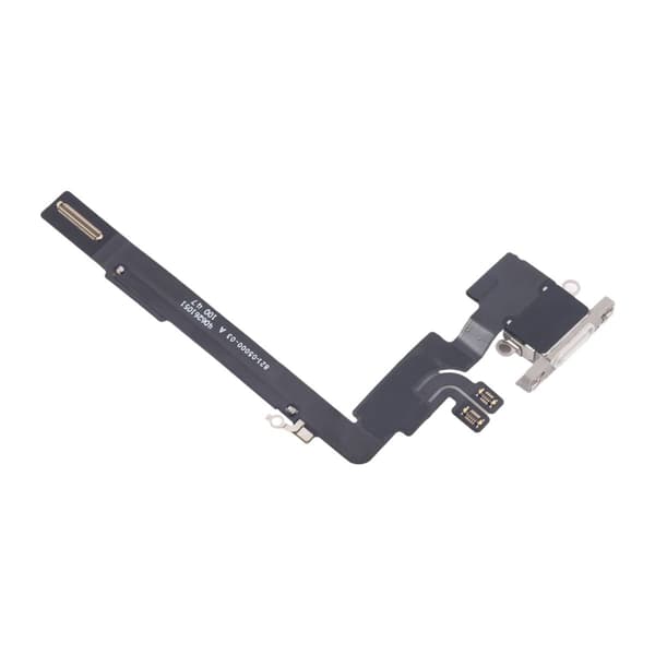 iPhone 16 Pro Max Laddningskontakt Flexkabel Original - Vit Vit