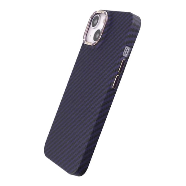 Kolfiber Skal iPhone 14 - Lila Lila