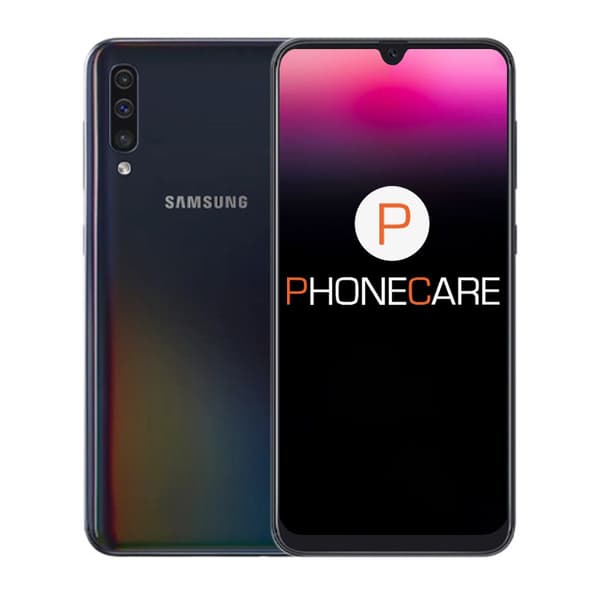 Begagnad Galaxy A50 128GB Balck - Använt skick (C)