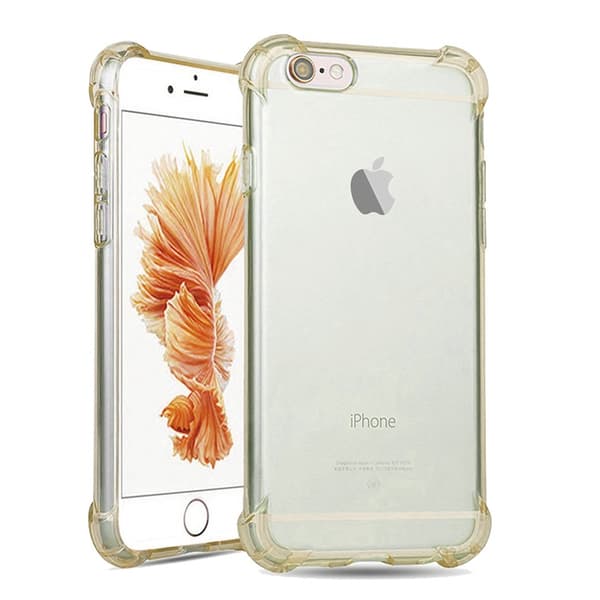 Mobile Case Shockproof for iPhone 6 and 6S - Gold Guld