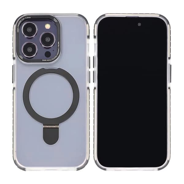 Case Magsafe and for iPhone 15 Pro Max - Black Svart