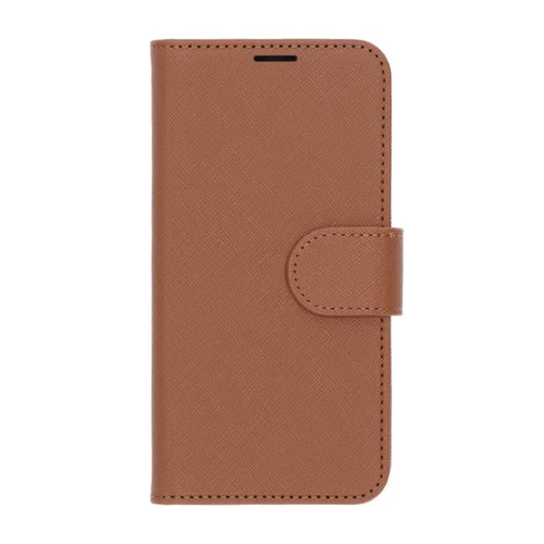 Flip Stand Leather Wallet Case For Samsung A16 Brown Brun