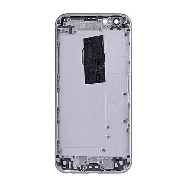 iPhone 6S Plus Baksida med Komplett Ram - Rymdgrå Rymdgrå