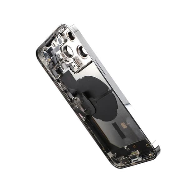 iPhone 14 Pro Max Baksida med Komplett Ram - Silver Silver