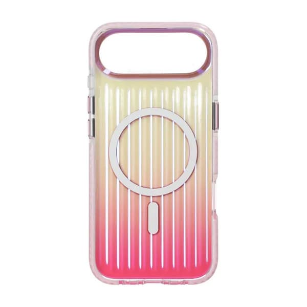 Mobilskal Korrugerad MagSafe för iPhone Air - Rosa Rosa