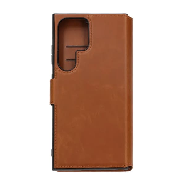 Samsung Galaxy S24 Ultra Wallet Case Rvelon - Brown Brun