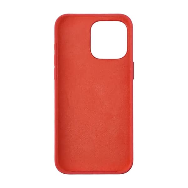 iPhone 15 Pro Max Case - Silicone Rvelon Red Röd