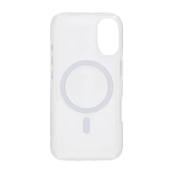 Mobilskal TPU med Magsafe för iPhone 17 - Vit/Transparent Transparent