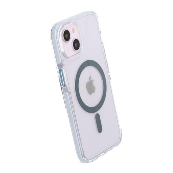 Mobile Case Magnet Double Protection for iPhone 13 and 14 - Blue Blå