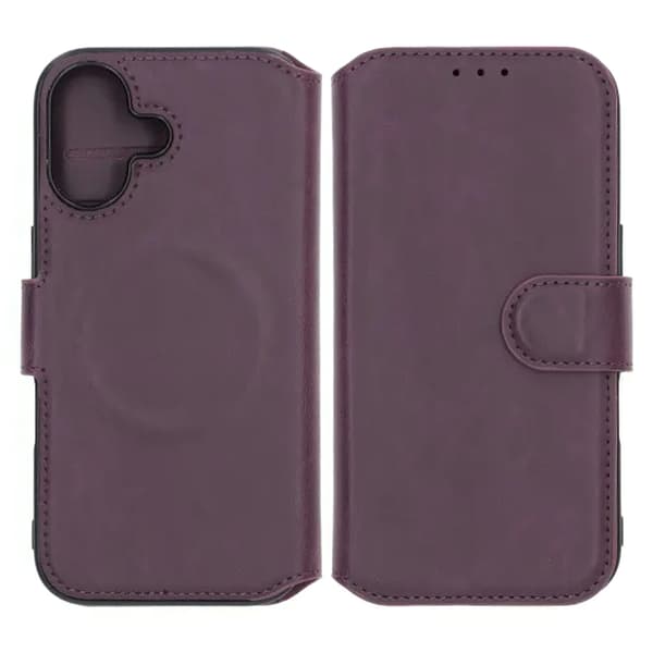 Rvelon Wallet Case for iPhone 17 - Purple Lila