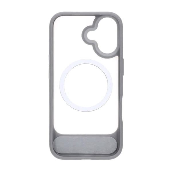 MagSafe-skal med stativ för iPhone 17 - Grå Svart
