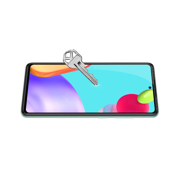 Screen Protector Galaxy A52s - 3D Tempered Glass Black - bulk Svart