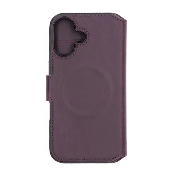 RV Wallet Case iPhone 17 Dark Cherry Lila